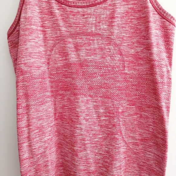 Lululemon Swiftly Tech Tank Top Heathered Cranberry Red 4 - Picture 7 of 16